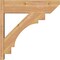 Ekena Millwork Merced Slat Smooth Outlooker, Western Red Cedar, 7 1/2"W x 26"D x 26"H OUT08X26X26MRC06SWR - alternate 2